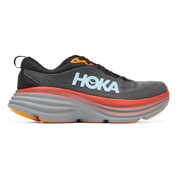 Hoka One One Men\'s Bondi 8 Athletic Running Sneakers ANTHRACITE 10.5 NWOB